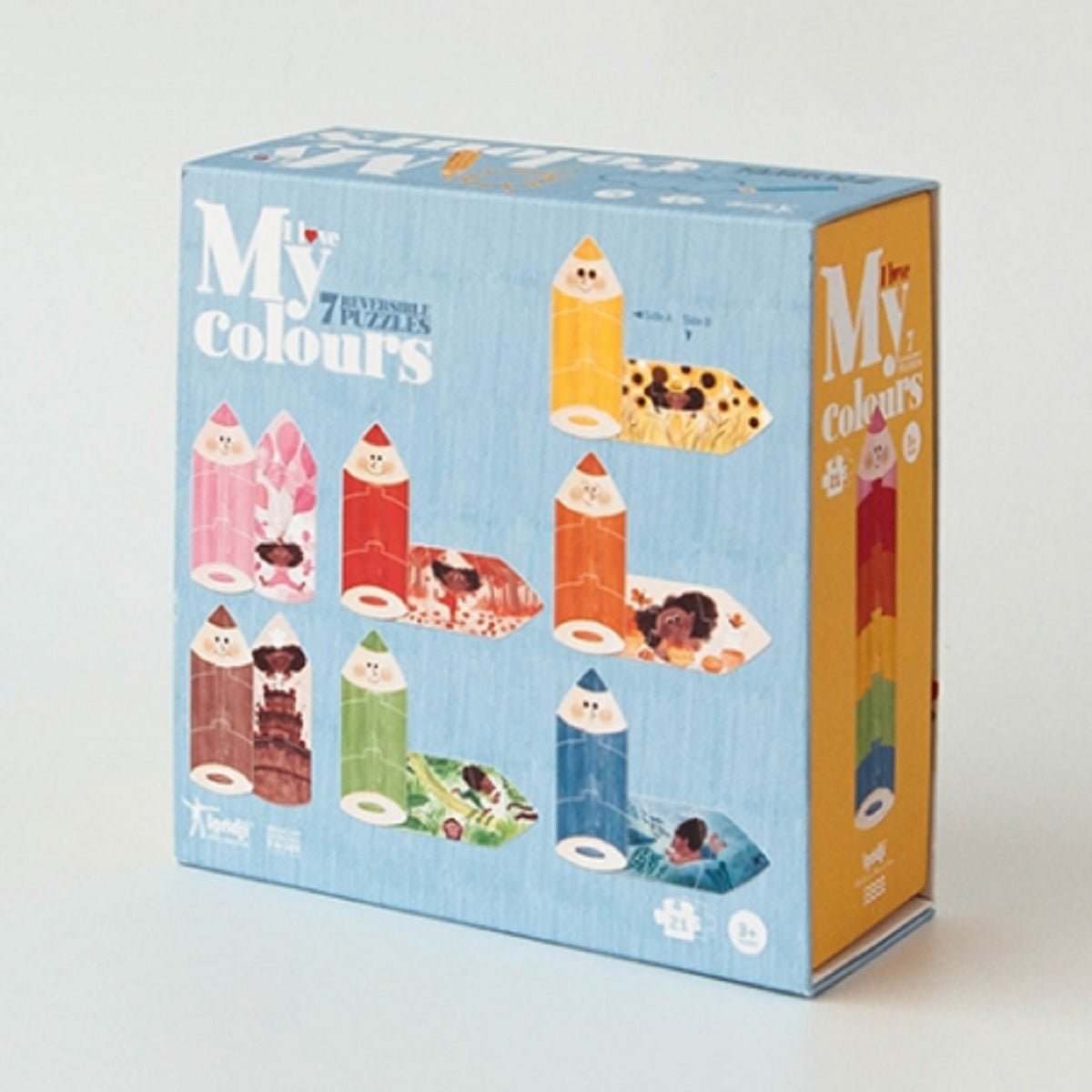 Londji - I Love My Colours - Puzzle - Londji - littleyoyo.ca