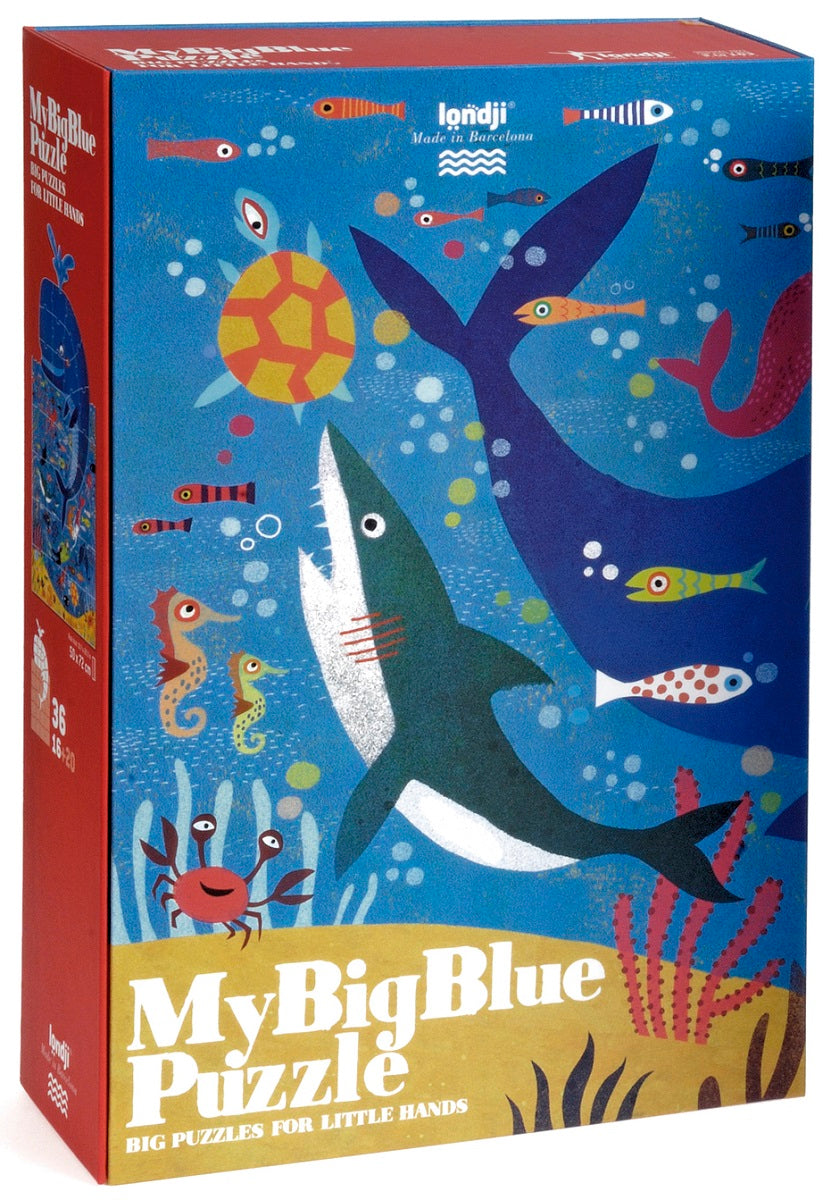 Londji - My Big Blue - Puzzle - Londji - littleyoyo.ca