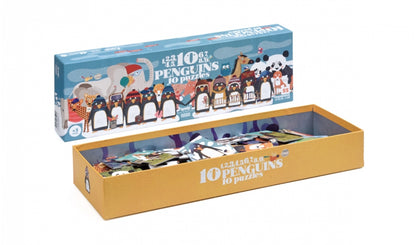 Londji - 10 Penguins 10 Puzzle - Puzzle