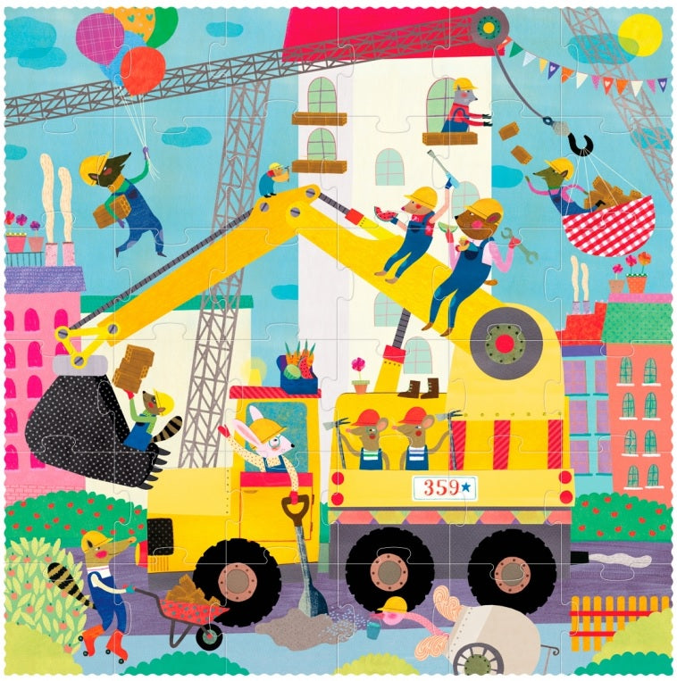 Londji - I Want to be a Builder - Puzzle - Londji - littleyoyo.ca
