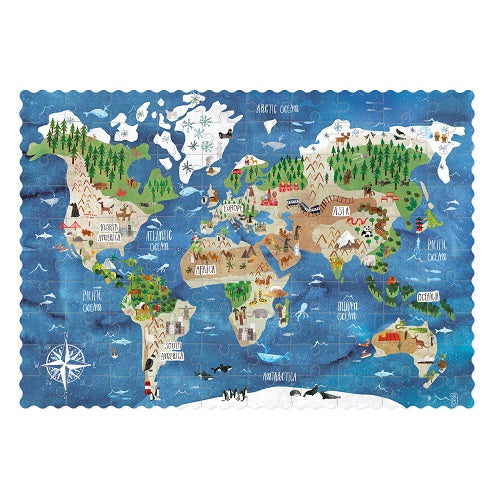 Londji - World - Pocket Puzzle - Londji - littleyoyo.ca
