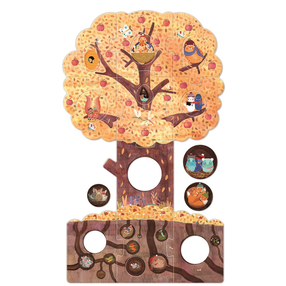 Londji - Mon Petit Pommier - Puzzle - Londji - littleyoyo.ca