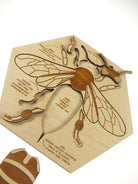 Stuka Puka - Busy Bee Wooden Puzzle - Stuka Puka - littleyoyo.ca