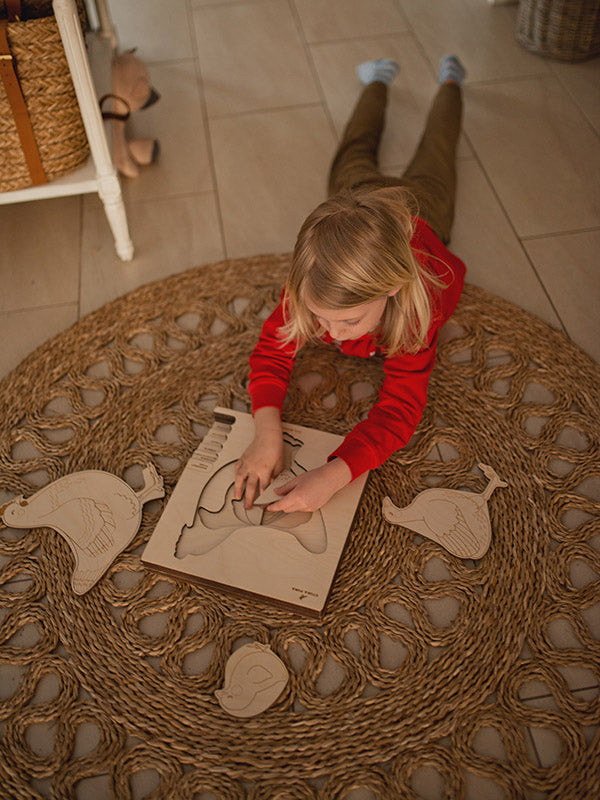 Stuka Puka - Chicken Out Wooden Puzzle - Stuka Puka - littleyoyo.ca