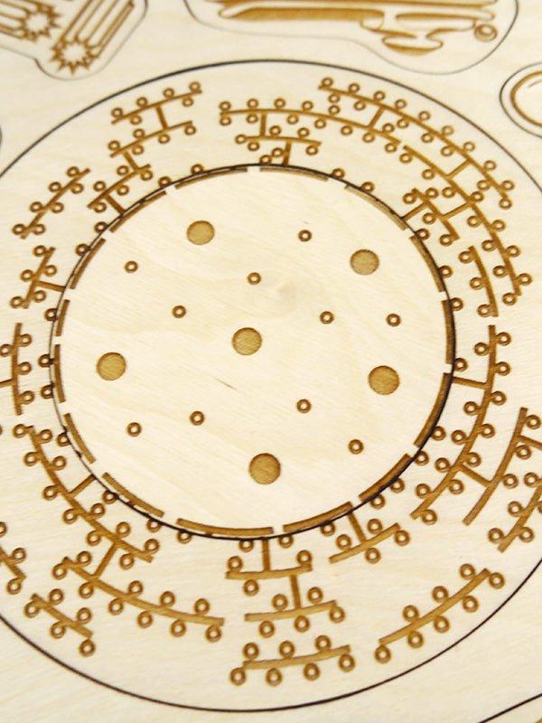 Stuka Puka - From Zero To Hero - Animal Cell Structure Wooden Puzzle - Stuka Puka - littleyoyo.ca