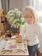 Stuka Puka - What Has Fallen From The Tree Wooden Puzzle - Stuka Puka - littleyoyo.ca