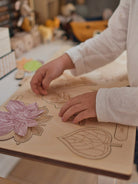 Stuka Puka - What Has Fallen From The Tree Wooden Puzzle - Stuka Puka - littleyoyo.ca