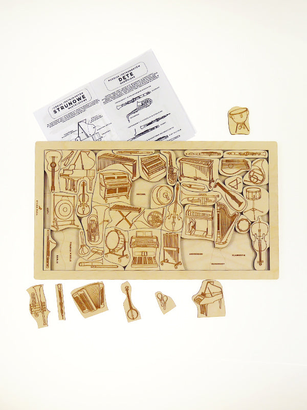 Stuka Puka - Hear Me Play Wooden Puzzle - Stuka Puka - littleyoyo.ca