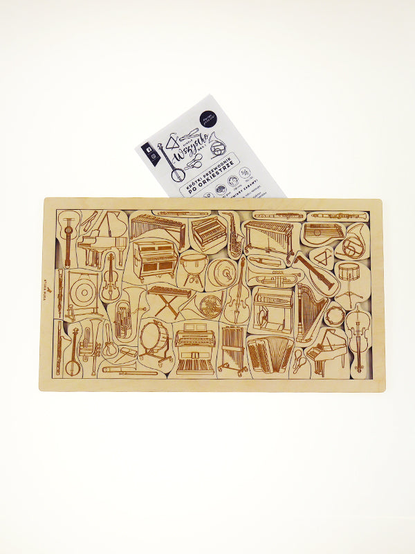 Stuka Puka - Hear Me Play Wooden Puzzle - Stuka Puka - littleyoyo.ca