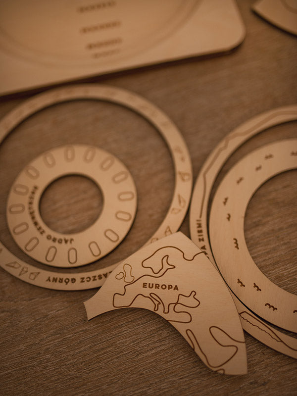 Stuka Puka - What Goes Around Wooden Puzzle - Stuka Puka - littleyoyo.ca