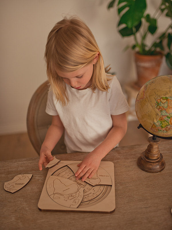 Stuka Puka - What Goes Around Wooden Puzzle - Stuka Puka - littleyoyo.ca