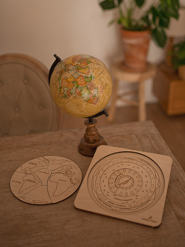 Stuka Puka - What Goes Around Wooden Puzzle - Stuka Puka - littleyoyo.ca