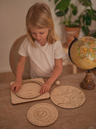 Stuka Puka - What Goes Around Wooden Puzzle - Stuka Puka - littleyoyo.ca