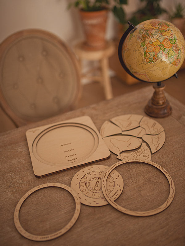 Stuka Puka - What Goes Around Wooden Puzzle - Stuka Puka - littleyoyo.ca