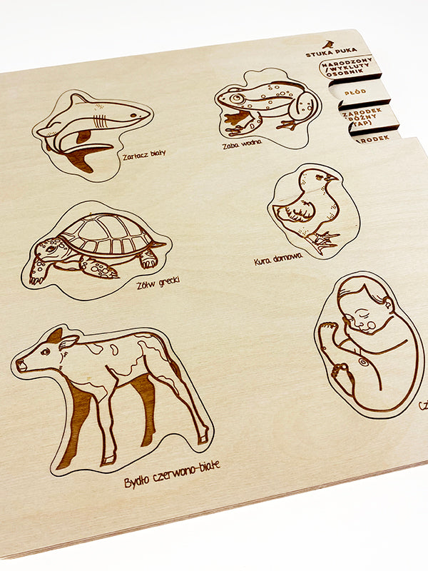 Stuka Puka - We Are Family Wooden Puzzle - Stuka Puka - littleyoyo.ca