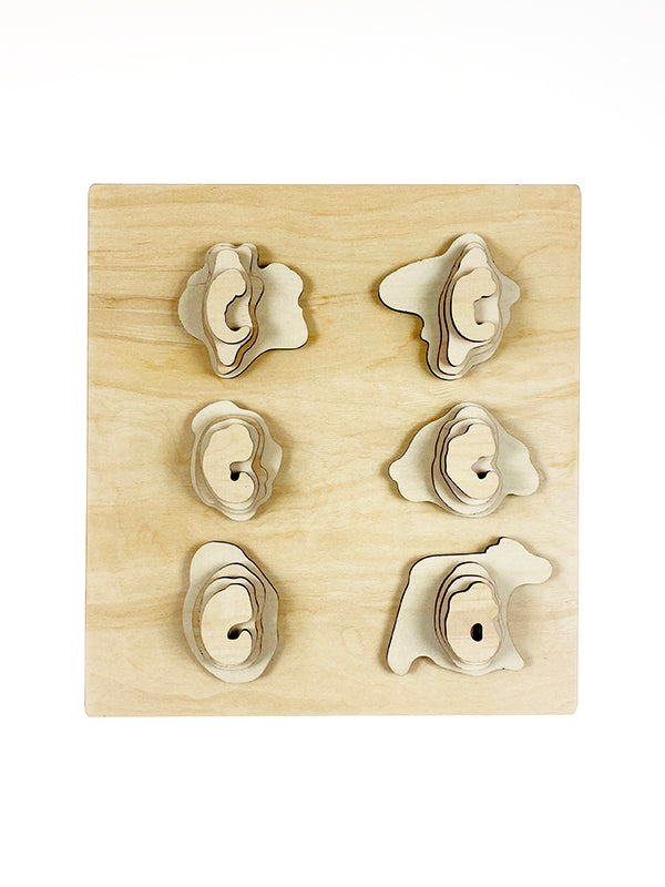 Stuka Puka - We Are Family Wooden Puzzle - Stuka Puka - littleyoyo.ca