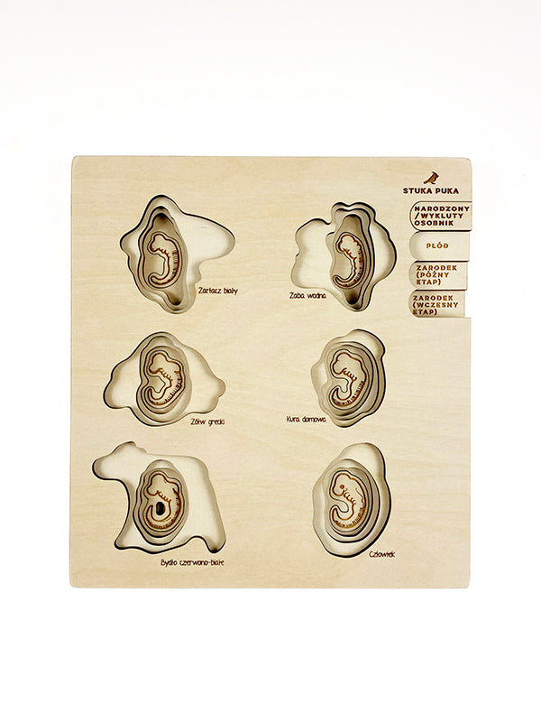 Stuka Puka - We Are Family Wooden Puzzle - Stuka Puka - littleyoyo.ca