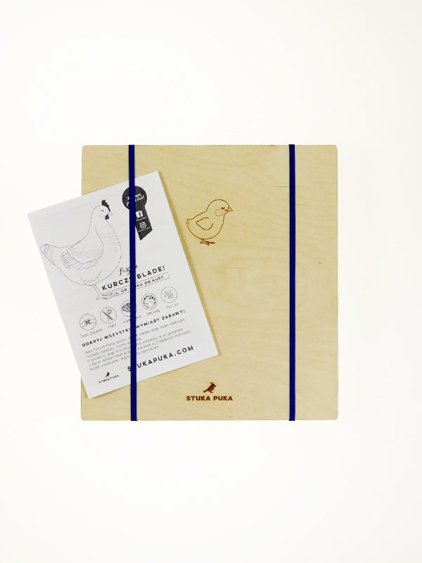 Stuka Puka - Chicken Out Wooden Puzzle - Stuka Puka - littleyoyo.ca