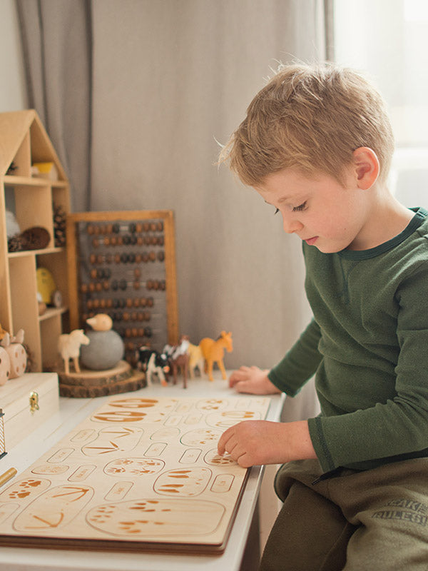 Stuka Puka - You're On The Right Track! Wooden Puzzle - Stuka Puka - littleyoyo.ca