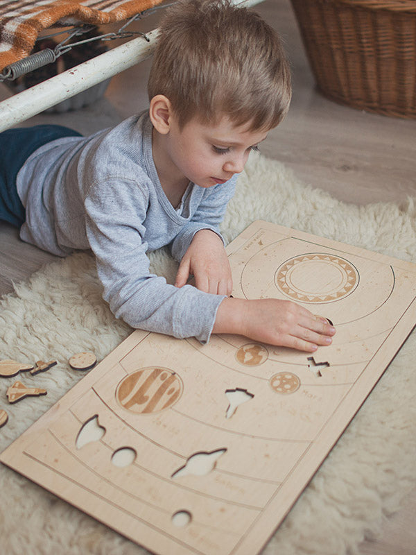 Stuka Puka - Everything Under The Sun Wooden Puzzle