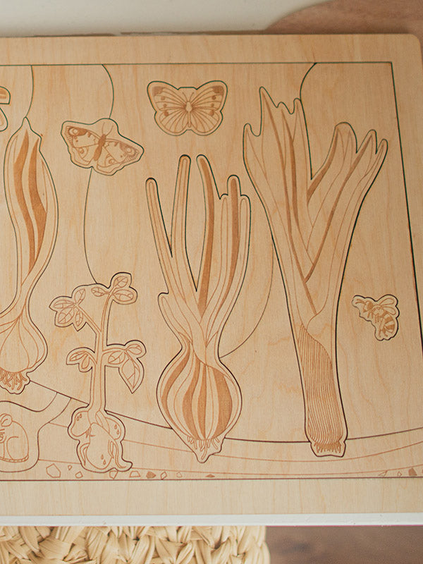 Stuka Puka - Secret Garden Wooden Puzzle