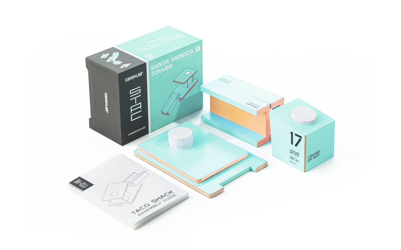 Candylab - Stac Lifeguard Tower Teal - Candylab - littleyoyo.ca