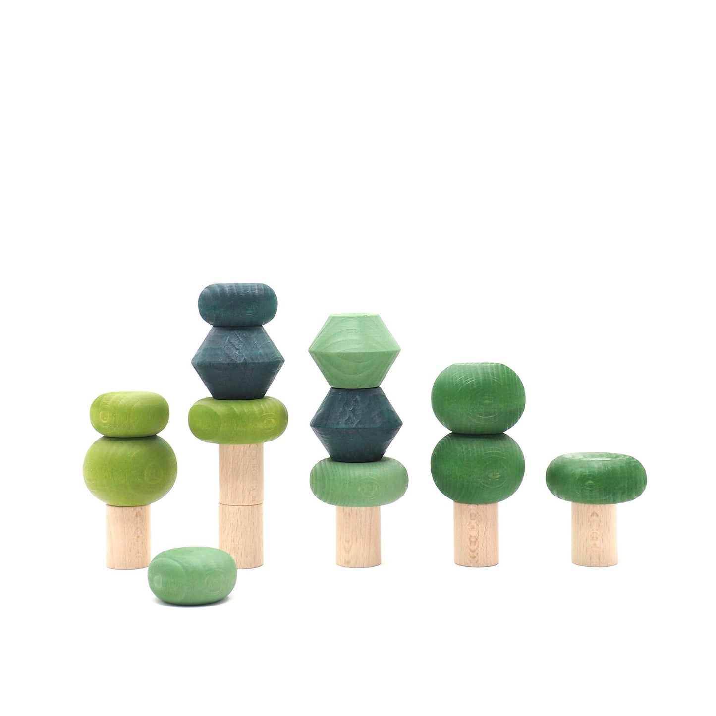 Lubulona - Stacking Trees Summer - Lubulona - littleyoyo.ca