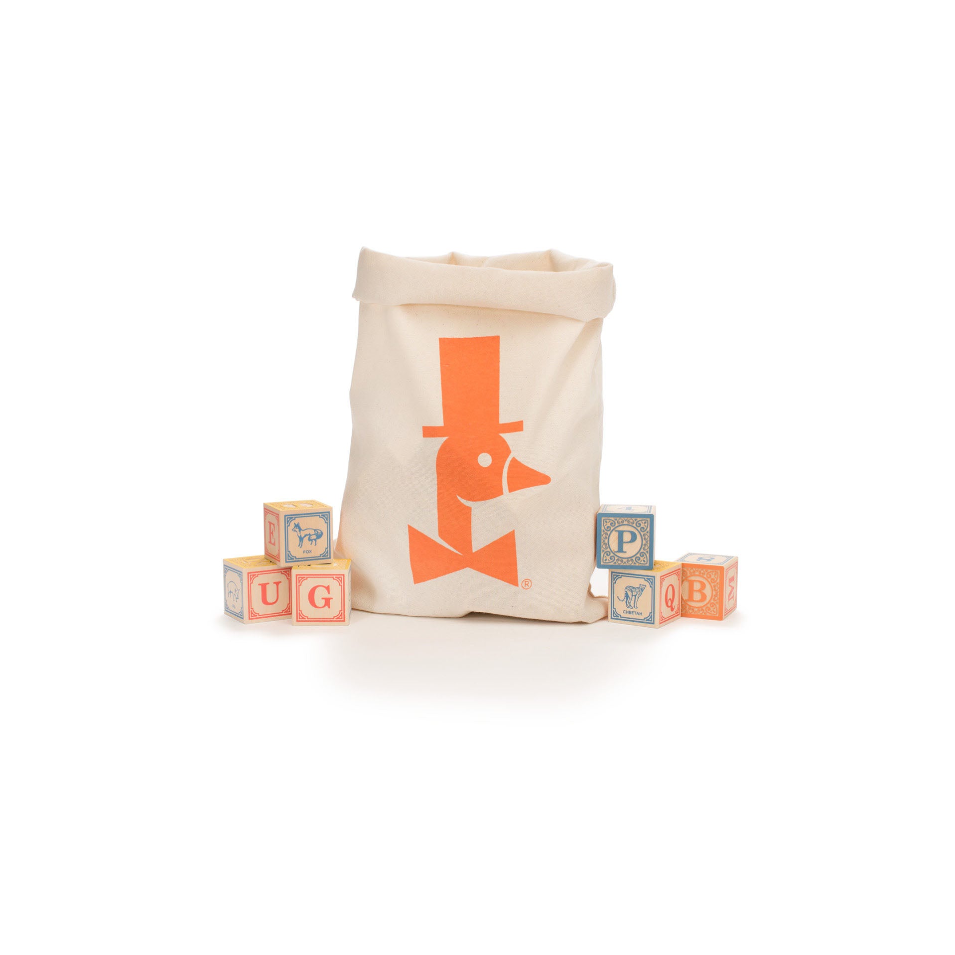 Uncle Goose - Classic ABC Blocks with a Canvas Bag - Uncle Goose - littleyoyo.ca