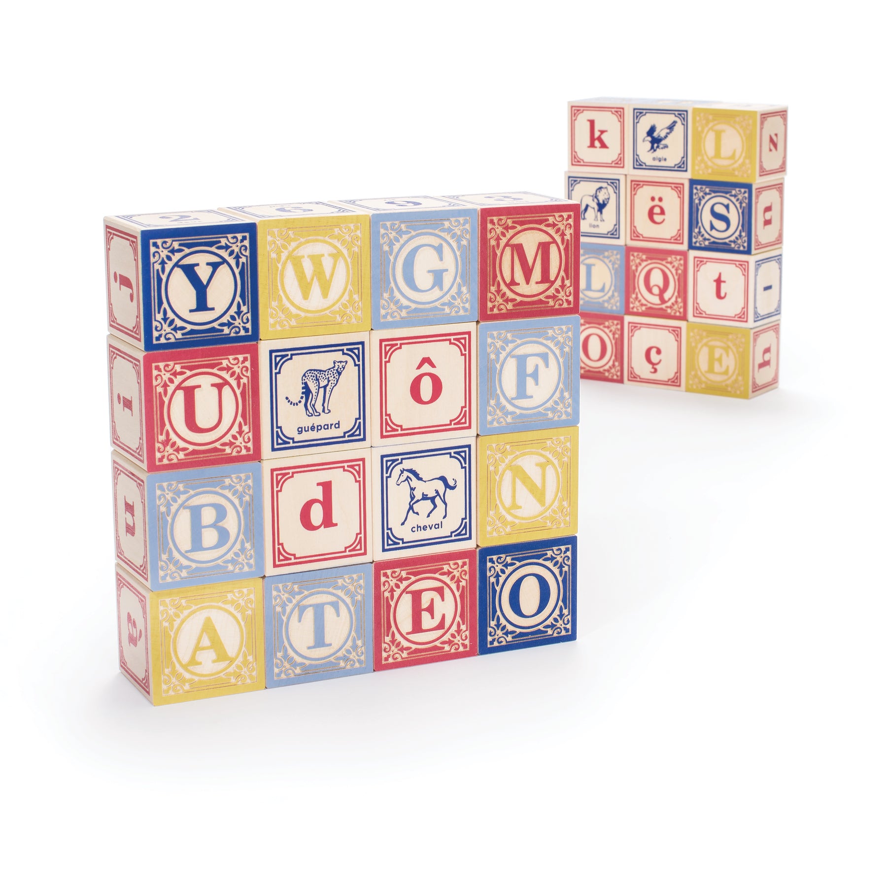 Uncle Goose - French ABC Blocks - Uncle Goose - littleyoyo.ca