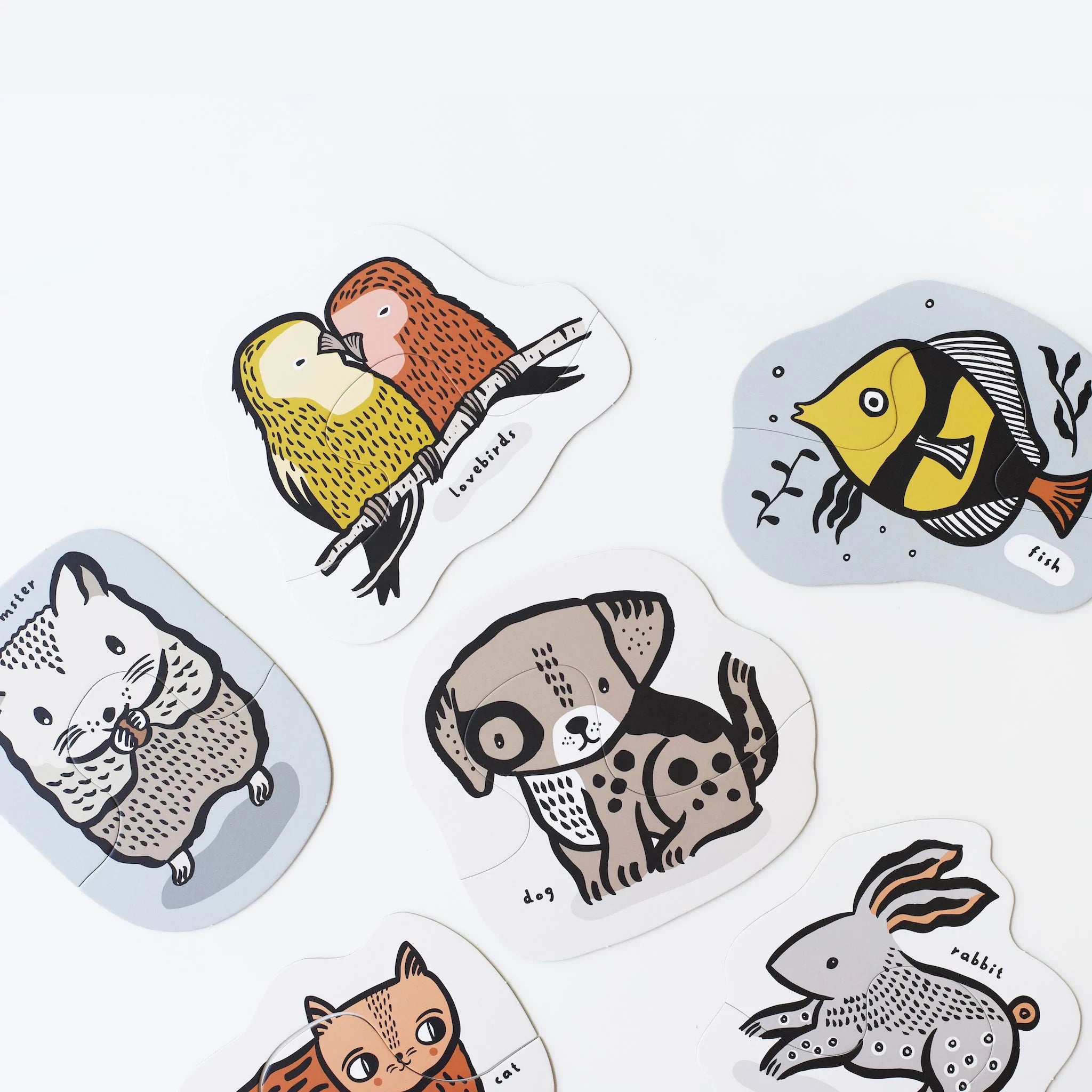 Wee Gallery - Beginner Puzzles - Pets - Wee Gallery - littleyoyo.ca