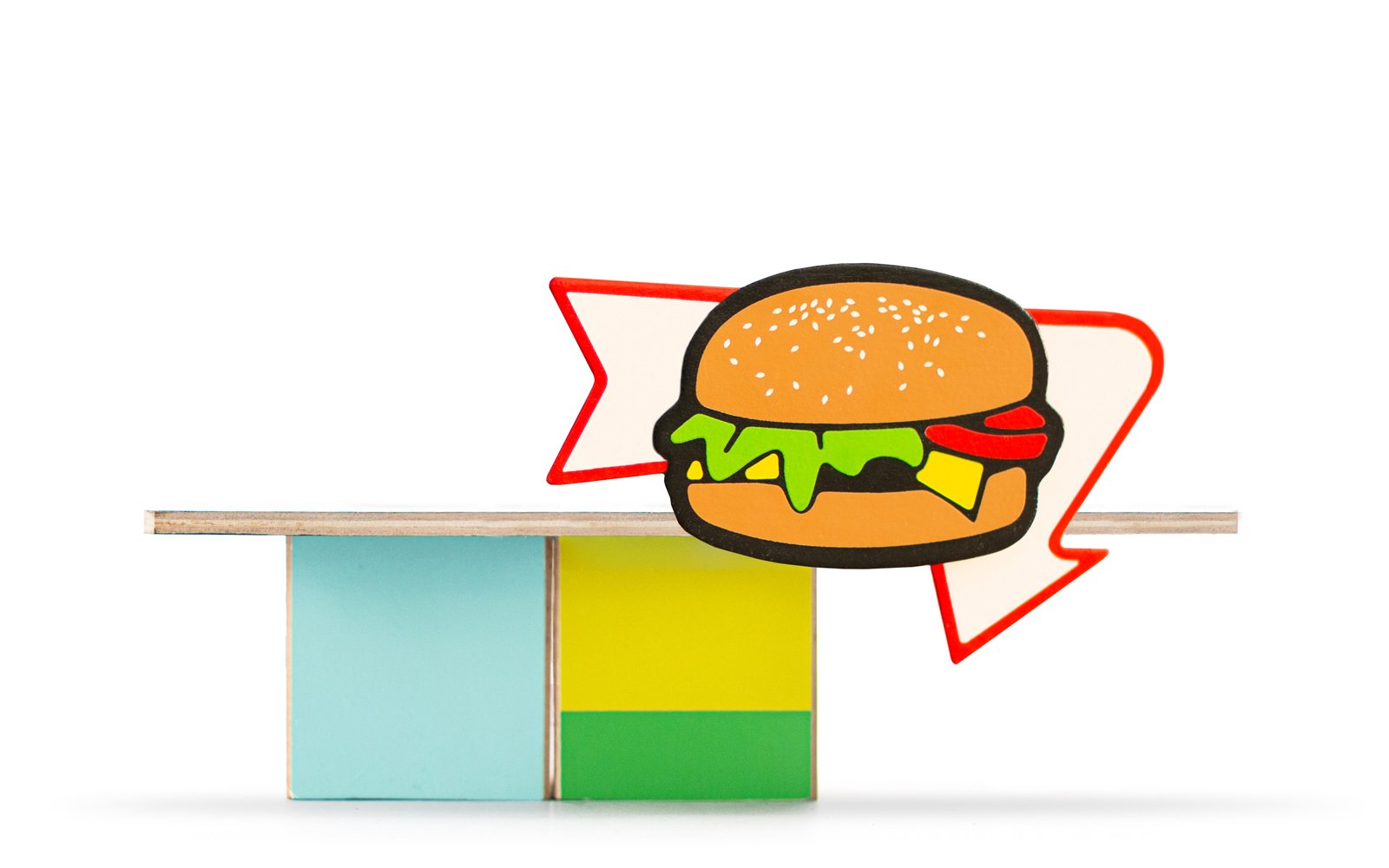 Candylab - Stac Food Shack Burger - Candylab - littleyoyo.ca