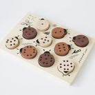 Wee Gallery - Wooden Tray Puzzle - Count to 10 Ladybugs - Wee Gallery - littleyoyo.ca