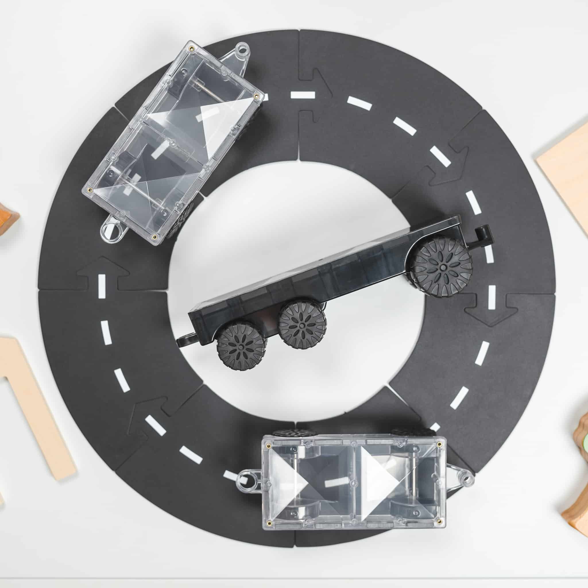 Connetix - Rainbow Transport Pack- 50 Piece Magnetic Tiles - Connetix - littleyoyo.ca