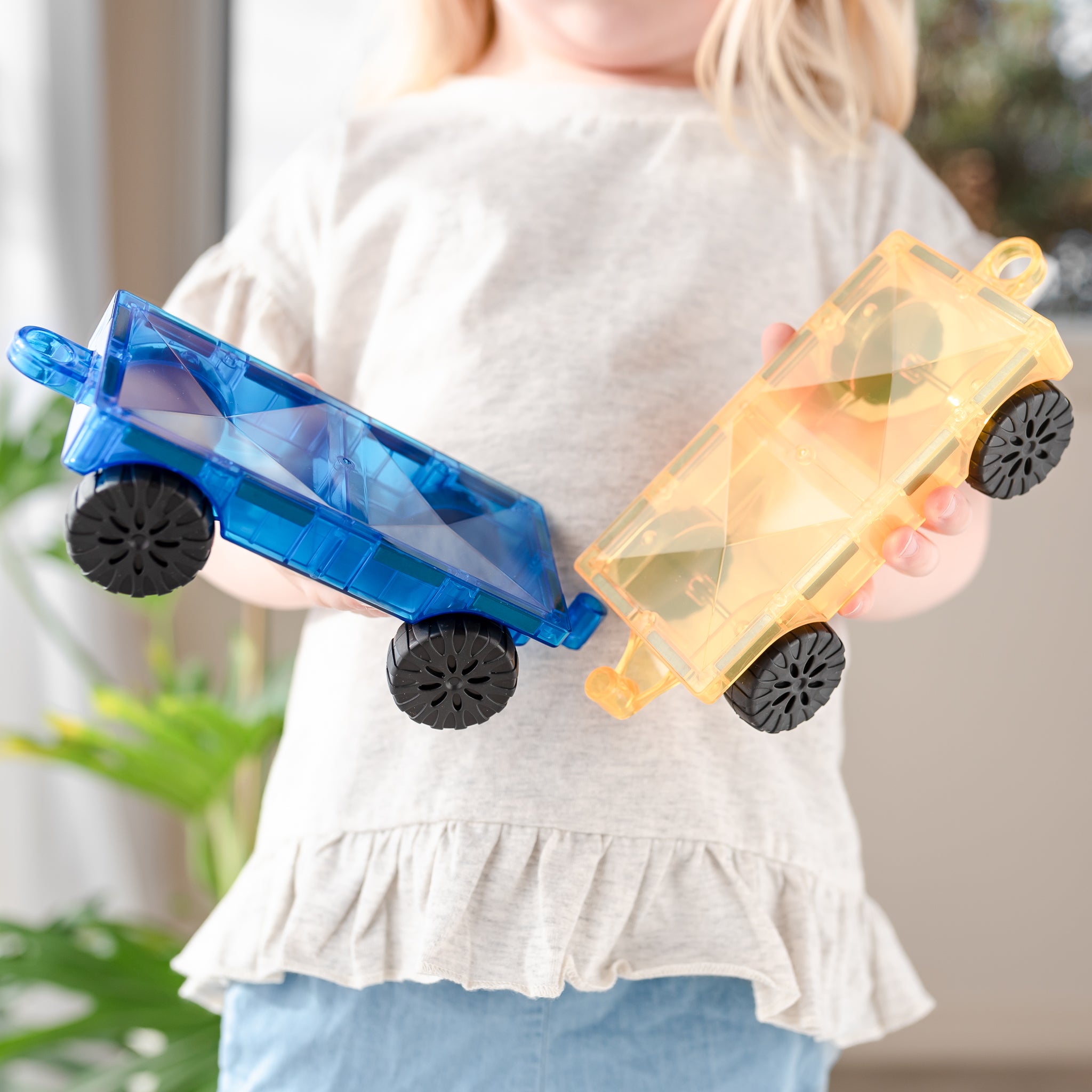 Connetix - Rainbow Car Pack 2 Piece - Connetix - littleyoyo.ca