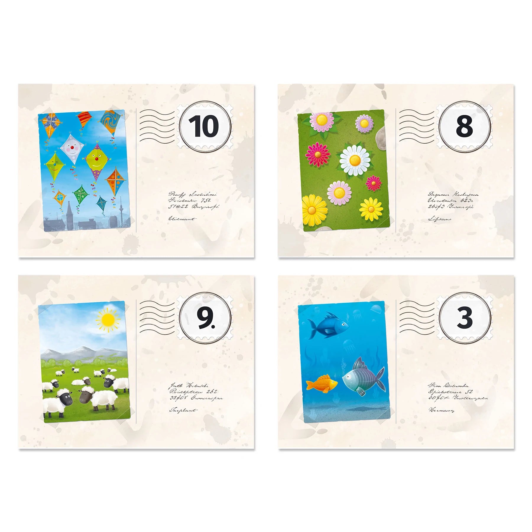 HABA - Pio's Pigeon Post Game - HABA - littleyoyo.ca