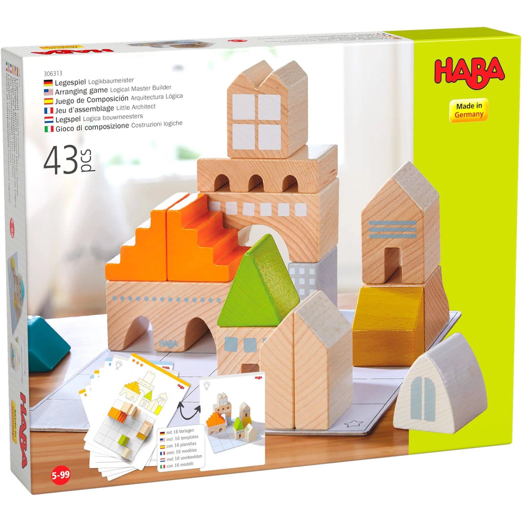 HABA - Logical Master Builder Blocks - HABA - littleyoyo.ca