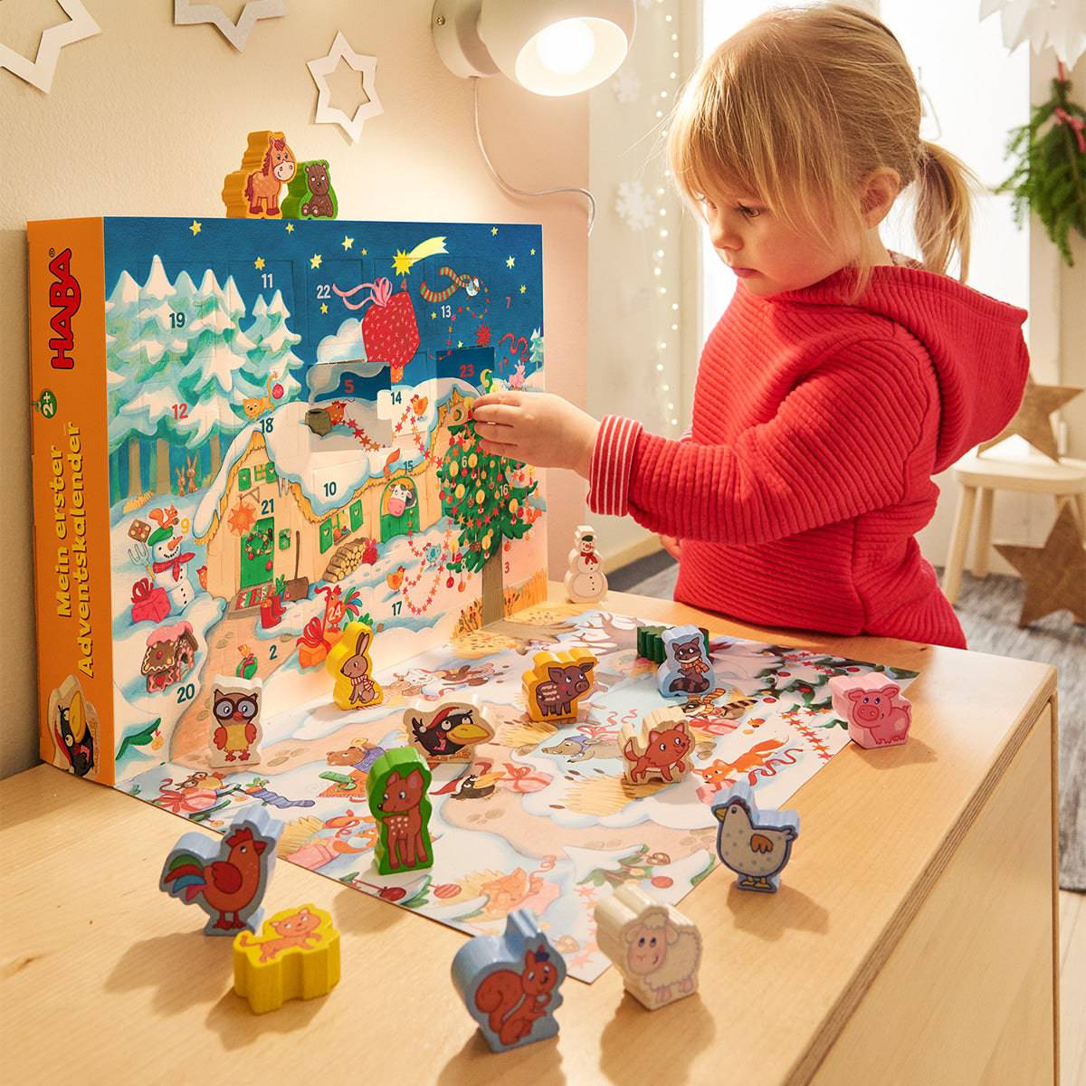 HABA - My Very First Advent Calendar - Farmyard Calendar - HABA - littleyoyo.ca