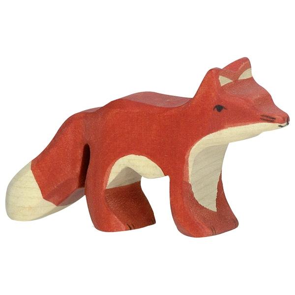 Holztiger - Fox Small Wooden Figure - Holztiger - littleyoyo.ca