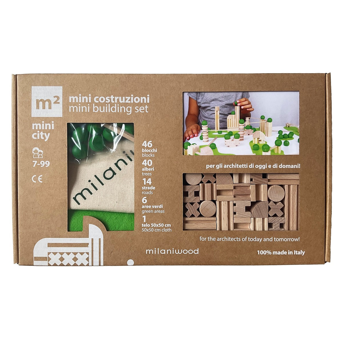 Milaniwood - Metro2 Mini City Building Set - Milaniwood - littleyoyo.ca