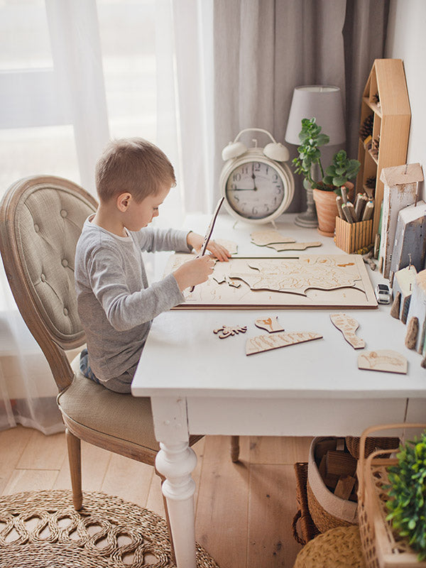 Stuka Puka - Into The Woods Wooden Puzzle - Stuka Puka - littleyoyo.ca