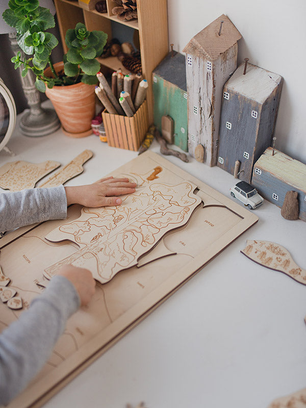 Stuka Puka - Into The Woods Wooden Puzzle - Stuka Puka - littleyoyo.ca