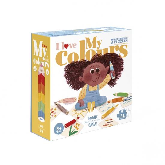 Londji - I Love My Colours - Puzzle - Londji - littleyoyo.ca