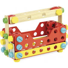 Vilac - Wood construction set Super Batibloc