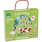 Vilac - Wooden Puzzle Farm - Vilac - littleyoyo.ca