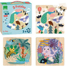 Vilac - Wooden Puzzle Earth, Sea and Sky 3 x 16 pieces - Vilac - littleyoyo.ca