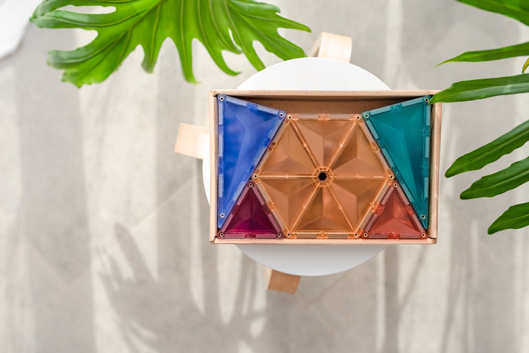 Connetix - Pastel Geometry Pack - 40 Piece Magnetic Tiles - Connetix - littleyoyo.ca