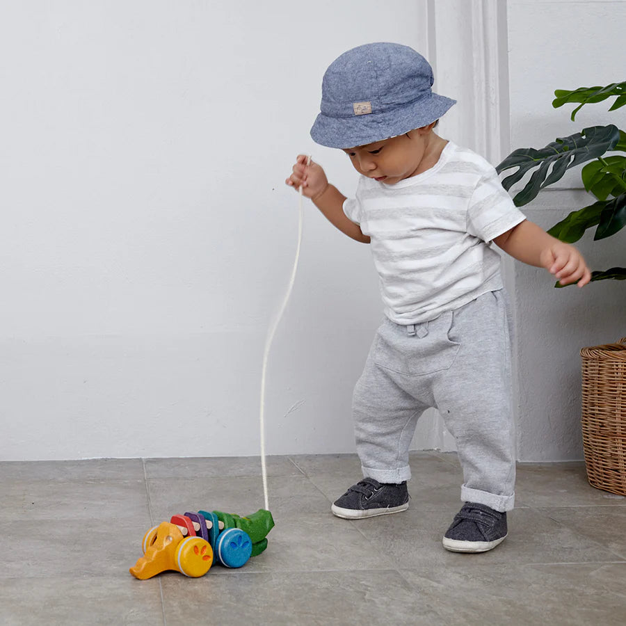 PlanToys - Rainbow Alligator - PlanToys - littleyoyo.ca