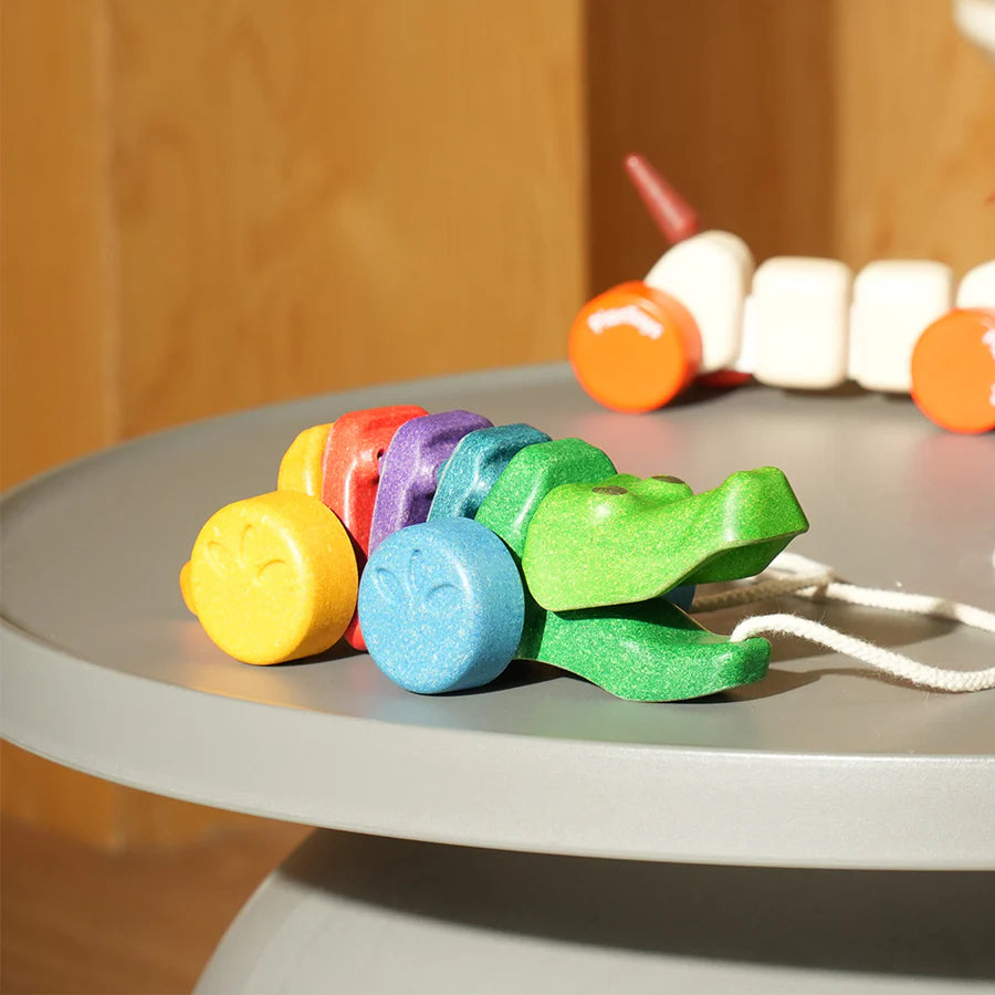 PlanToys - Rainbow Alligator - PlanToys - littleyoyo.ca