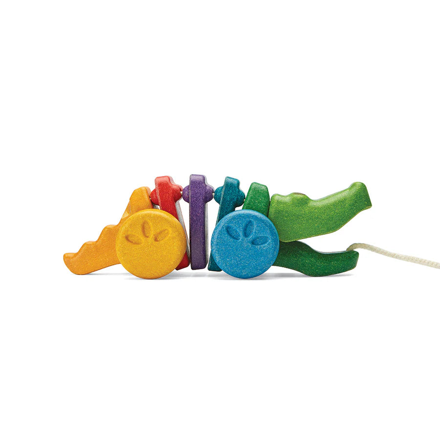 PlanToys - Rainbow Alligator - PlanToys - littleyoyo.ca