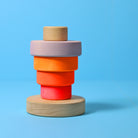 Grimm's - Small Conical Tower Neon Pink - Grimm's - littleyoyo.ca